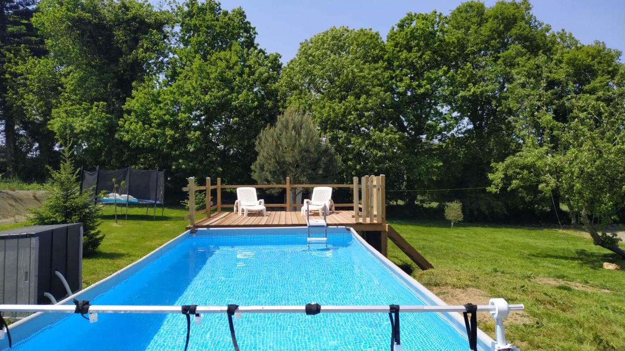 Gite "La Renaudaie" - Piscine Juvigny Les Vallees Exterior foto